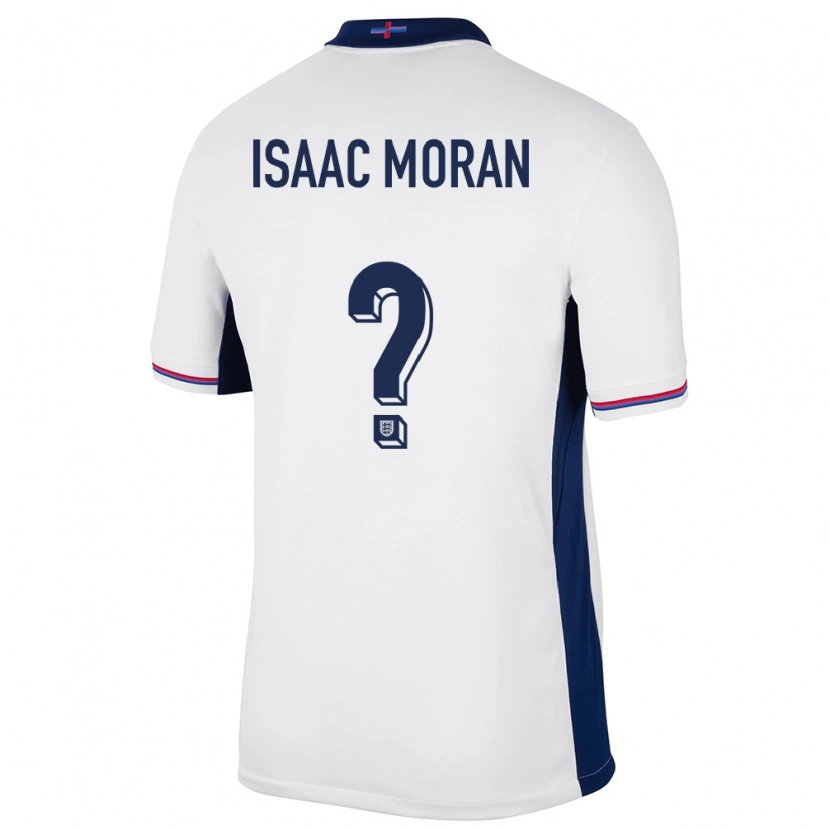 Danxen Kid England Isaac Moran #0 White Home Jersey 24-26 T-Shirt