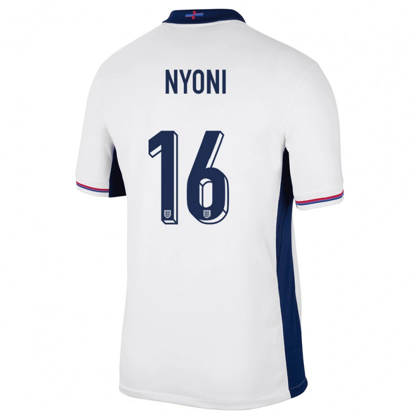 Danxen Kid England Trey Nyoni #16 White Home Jersey 24-26 T-Shirt