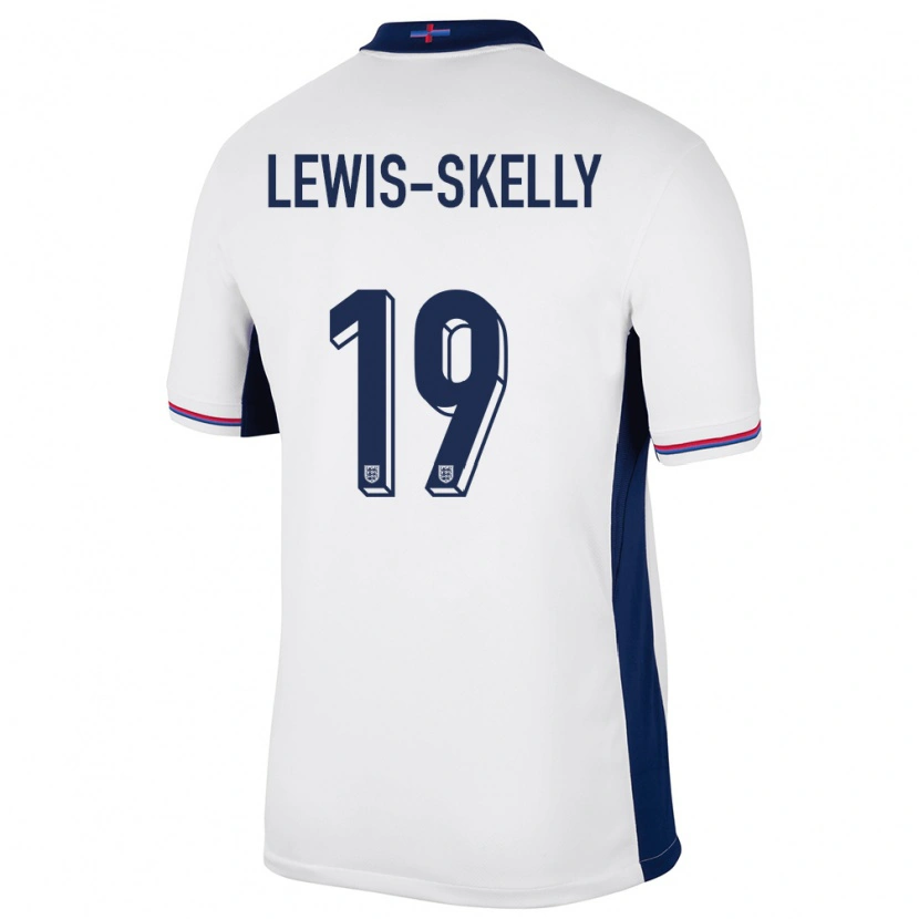 Danxen Kid England Myles Lewis-Skelly #19 White Home Jersey 24-26 T-Shirt