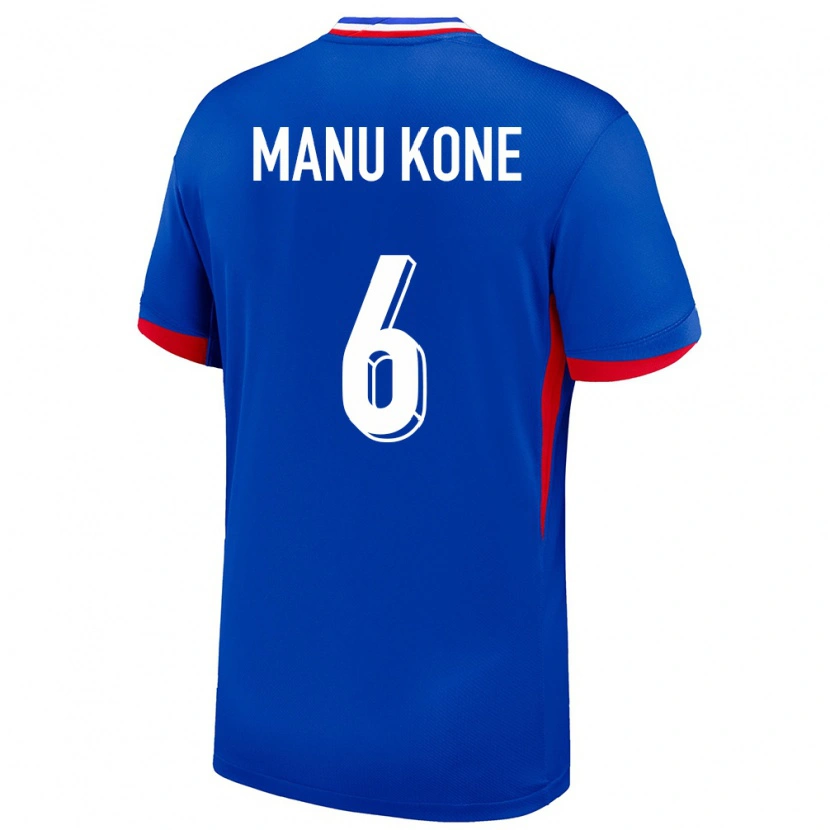 Danxen Kid France Manu Koné #6 Blue Home Jersey 24-26 T-Shirt