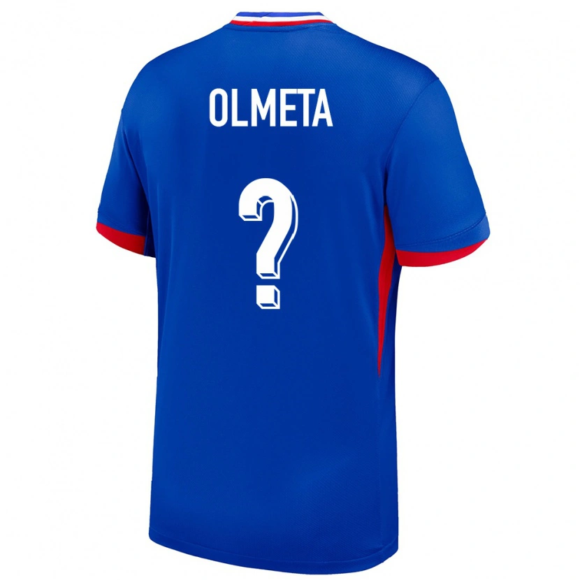 Danxen Kid France Lisandru Olmeta #0 Blue Home Jersey 24-26 T-Shirt