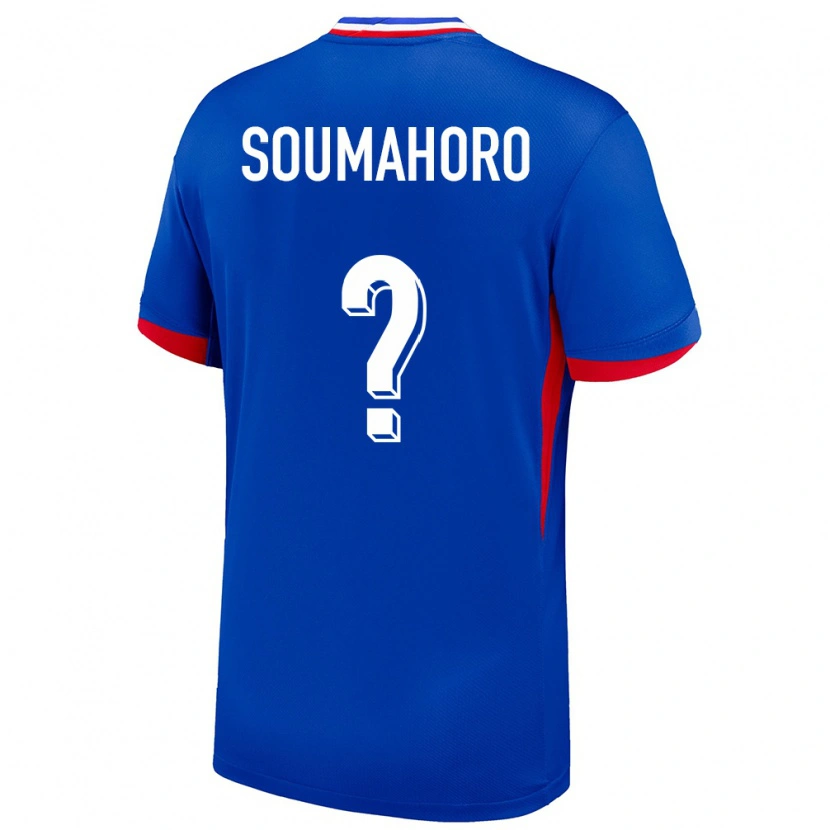 Danxen Kid France Aboubaka Soumahoro #0 Blue Home Jersey 24-26 T-Shirt