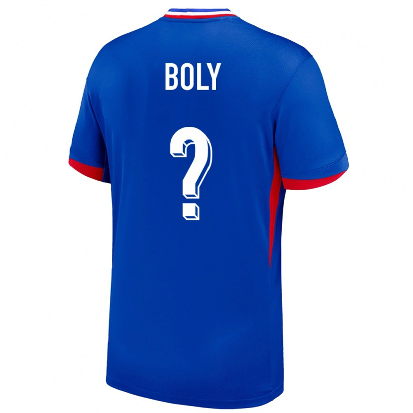 Danxen Kid France David Boly #0 Blue Home Jersey 24-26 T-Shirt