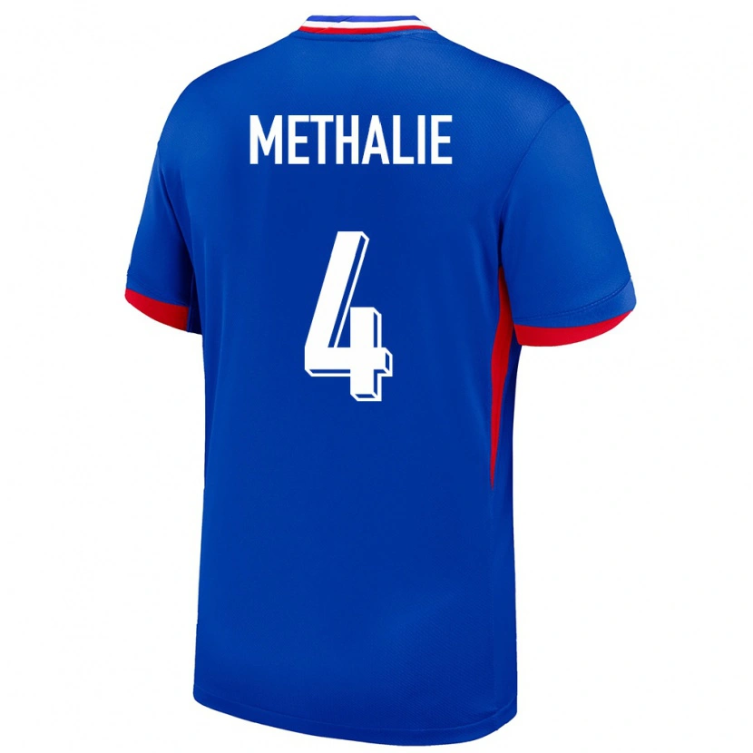 Danxen Kid France Dayann Methalie #4 Blue Home Jersey 24-26 T-Shirt