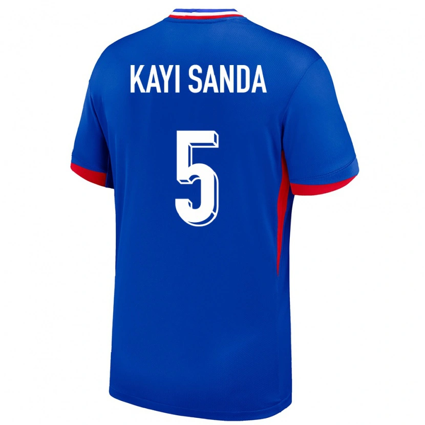 Danxen Kid France Joachim Kayi Sanda #5 Blue Home Jersey 24-26 T-Shirt