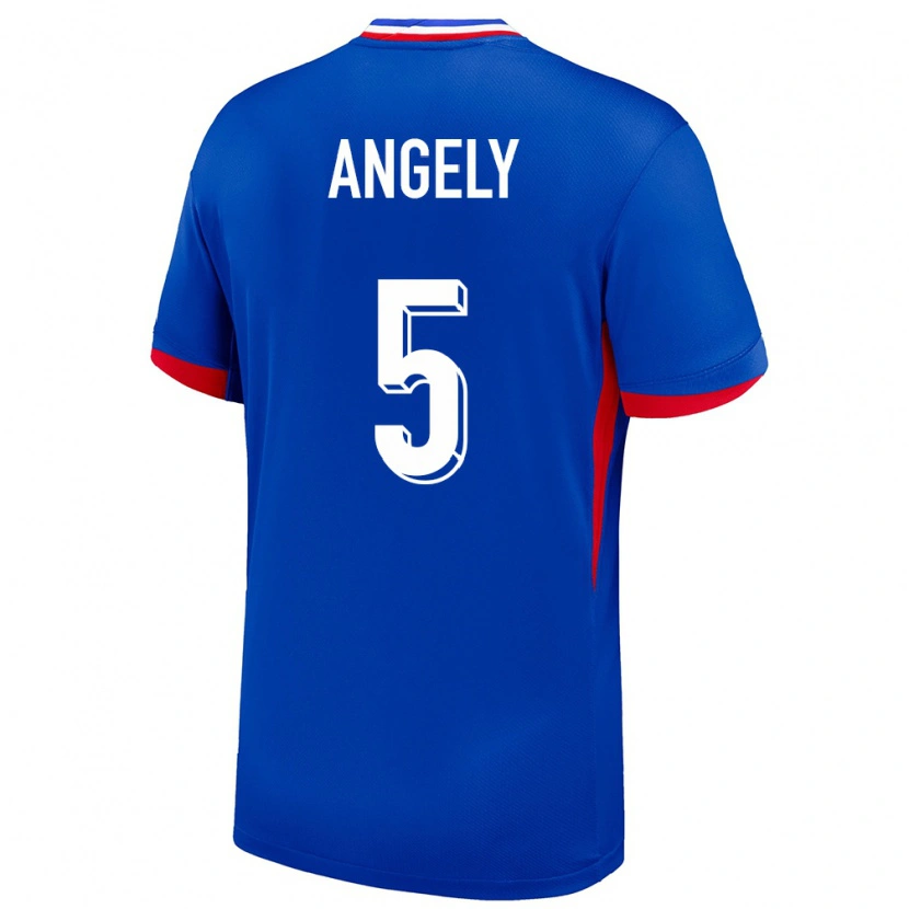 Danxen Kid France Mathys Angély #5 Blue Home Jersey 24-26 T-Shirt