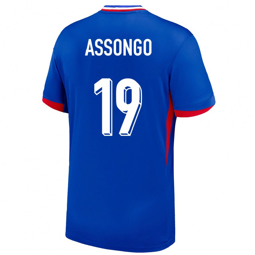 Danxen Kid France Ilan Assongo #19 Blue Home Jersey 24-26 T-Shirt