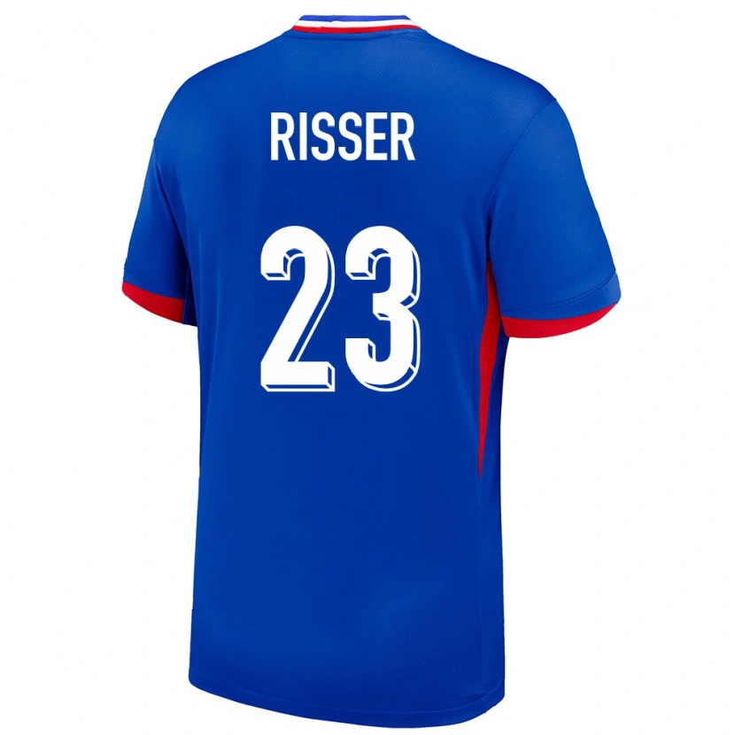 Danxen Kid France Robin Risser #23 Blue Home Jersey 24-26 T-Shirt