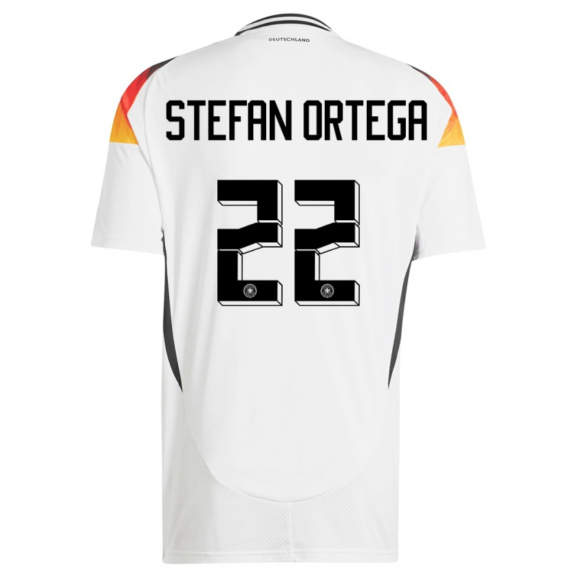 Danxen Kid Germany Stefan Ortega #22 White Home Jersey 24-26 T-Shirt