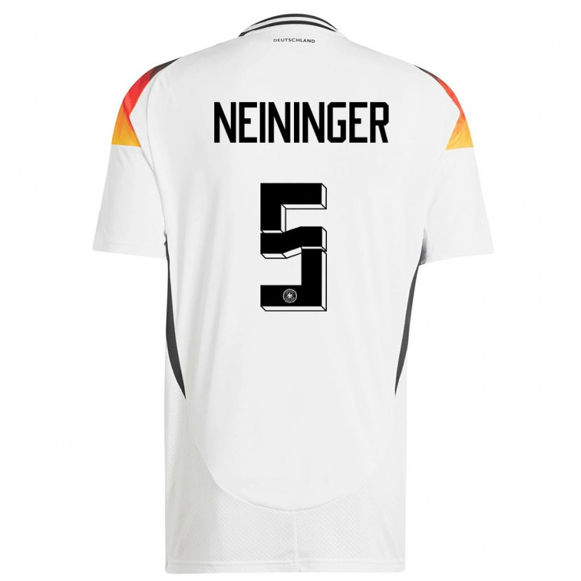 Danxen Kid Germany Till Neininger #5 White Home Jersey 24-26 T-Shirt