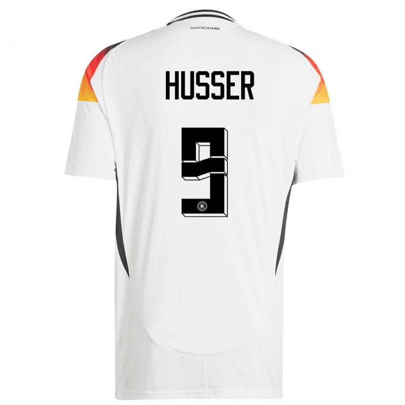 Danxen Kid Germany Denis Husser #9 White Home Jersey 24-26 T-Shirt