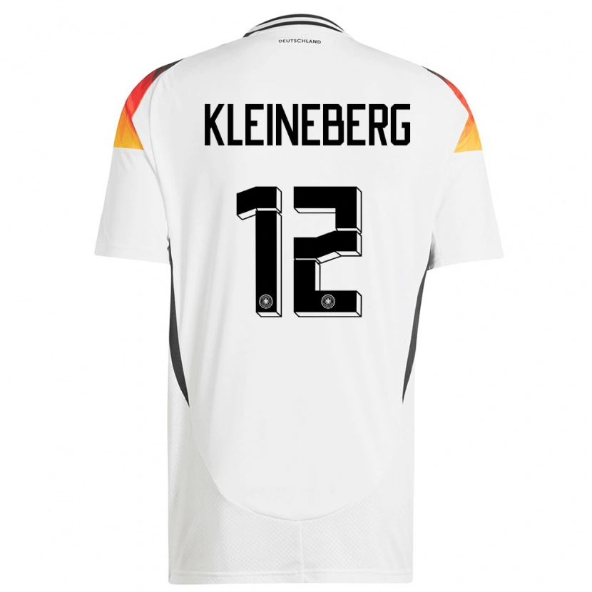 Danxen Kid Germany Philip Kleineberg #12 White Home Jersey 24-26 T-Shirt