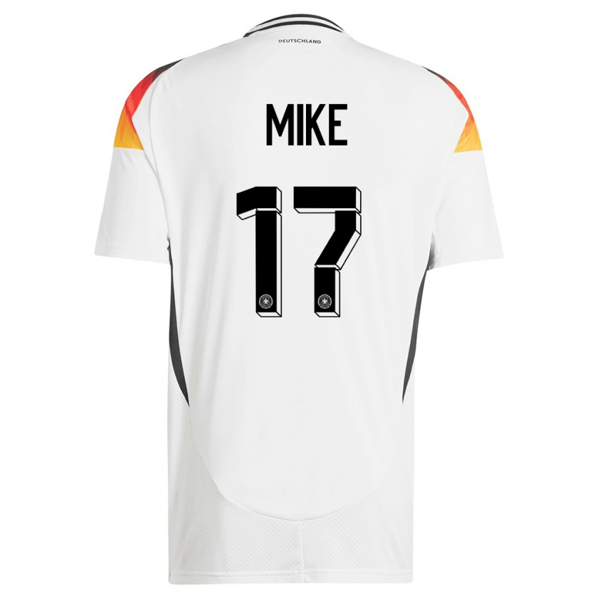 Danxen Kid Germany Wisdom Mike #17 White Home Jersey 24-26 T-Shirt