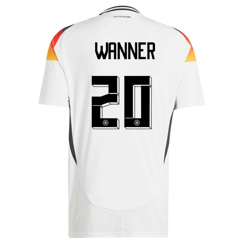 Danxen Kid Germany Paul Wanner #20 White Home Jersey 24-26 T-Shirt