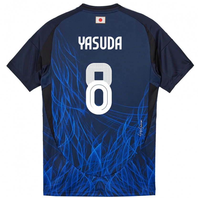 Danxen Kid Japan Kenshin Yasuda #8 Dark Blue Home Jersey 24-26 T-Shirt