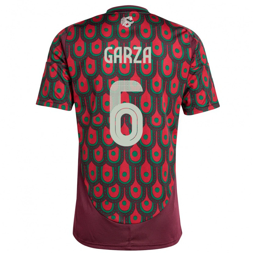 Danxen Kid Mexico César Garza #6 Maroon Home Jersey 24-26 T-Shirt