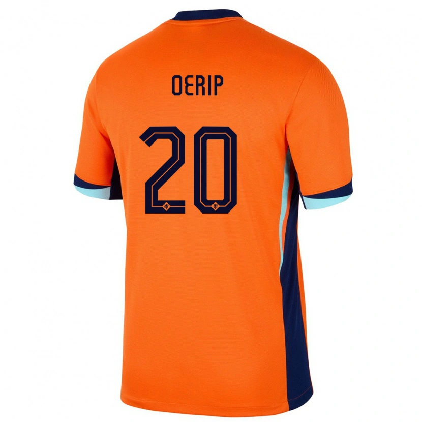 Danxen Kid Netherlands Julian Oerip #20 Orange Home Jersey 24-26 T-Shirt