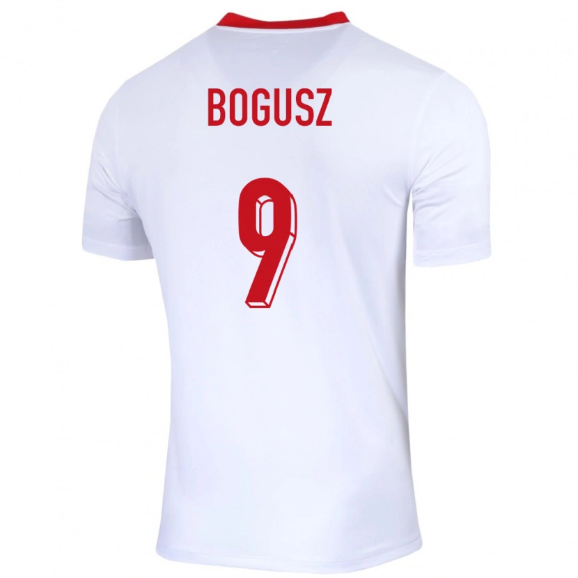 Danxen Kid Poland Mateusz Bogusz #9 White Home Jersey 24-26 T-Shirt