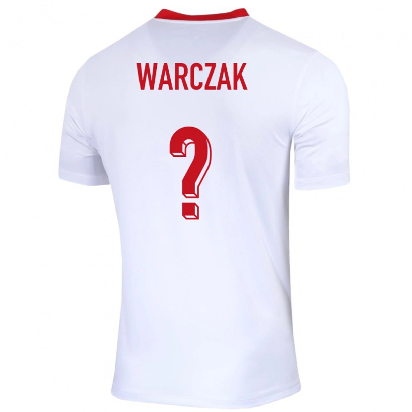 Danxen Kid Poland Patryk Warczak #0 White Home Jersey 24-26 T-Shirt