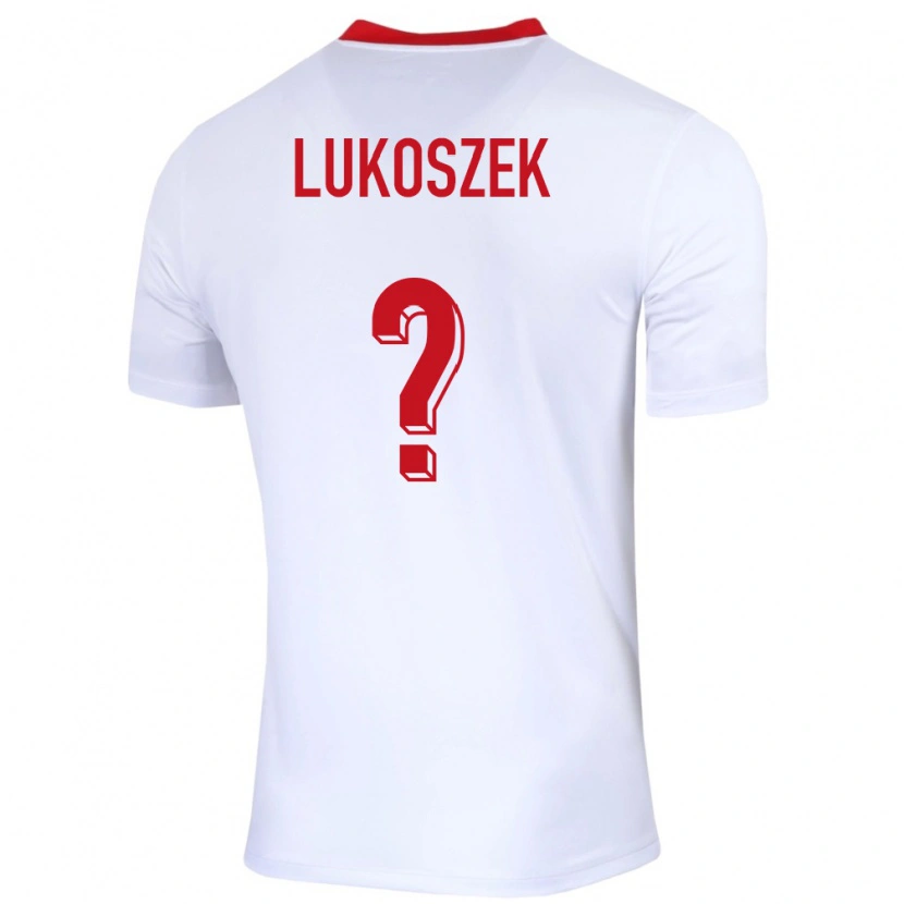 Danxen Kid Poland Kamil Lukoszek #0 White Home Jersey 24-26 T-Shirt