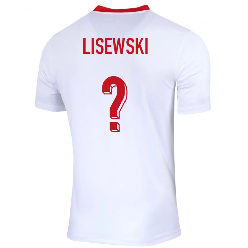 Danxen Kid Poland Robin Lisewski #0 White Home Jersey 24-26 T-Shirt