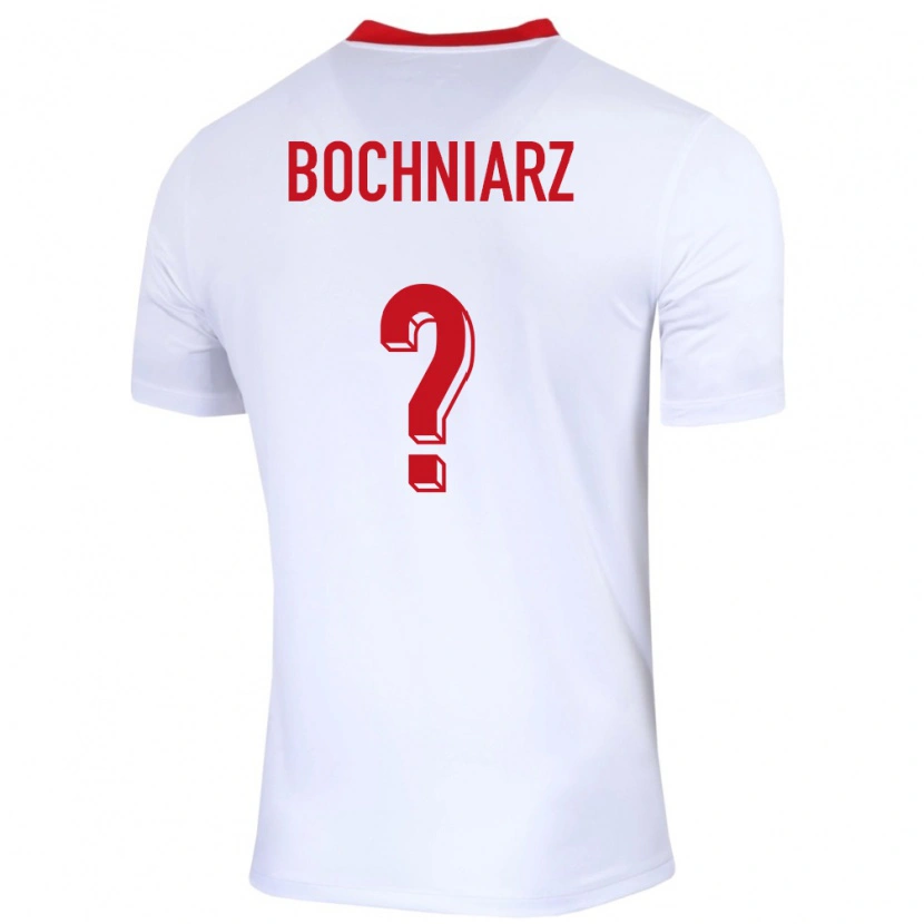 Danxen Kid Poland Kuba Bochniarz #0 White Home Jersey 24-26 T-Shirt