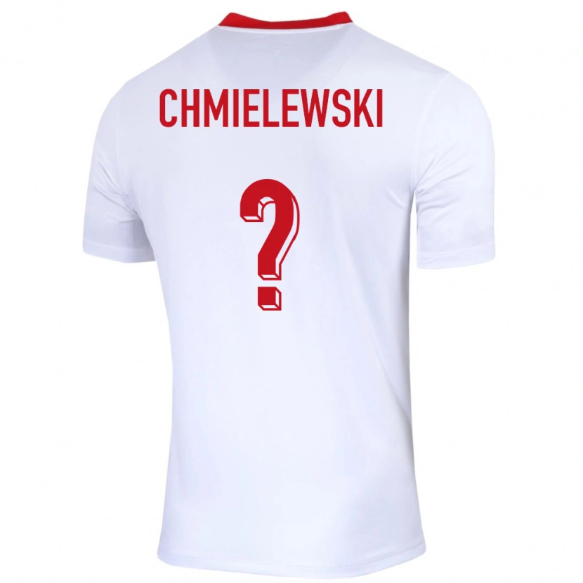 Danxen Kid Poland Jakub Chmielewski #0 White Home Jersey 24-26 T-Shirt