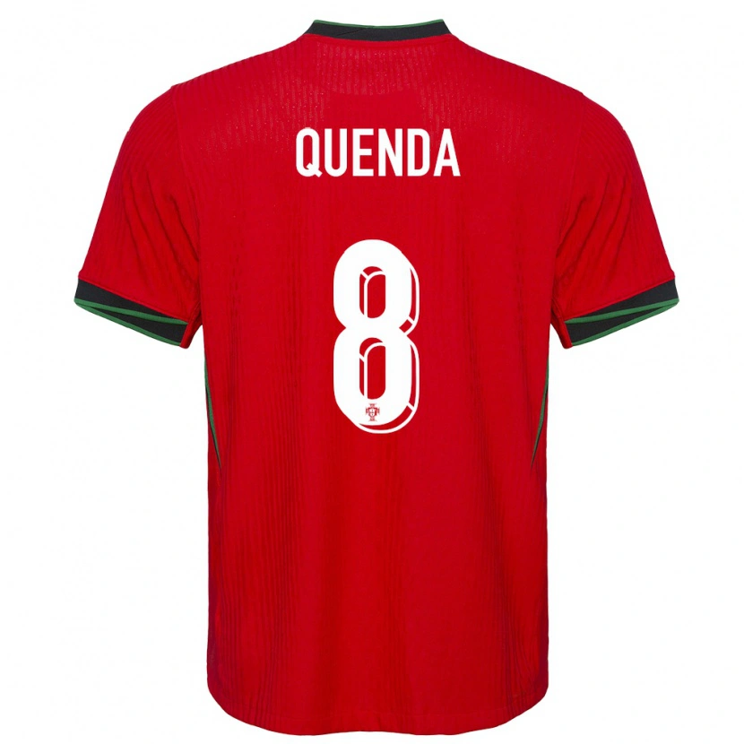 Danxen Kid Portugal Geovany Quenda #8 Red Home Jersey 24-26 T-Shirt