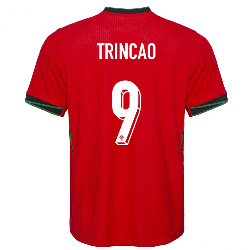 Danxen Kid Portugal Trincão #9 Red Home Jersey 24-26 T-Shirt