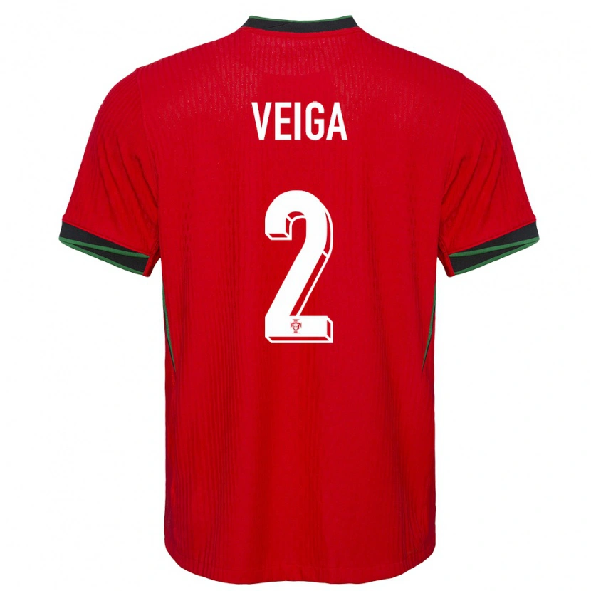 Danxen Kid Portugal Danilo Veiga #2 Red Home Jersey 24-26 T-Shirt