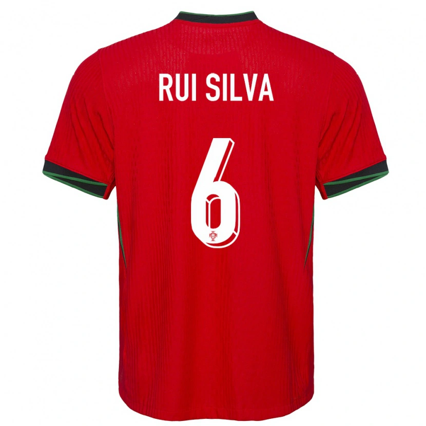 Danxen Kid Portugal Rui Silva #6 Red Home Jersey 24-26 T-Shirt