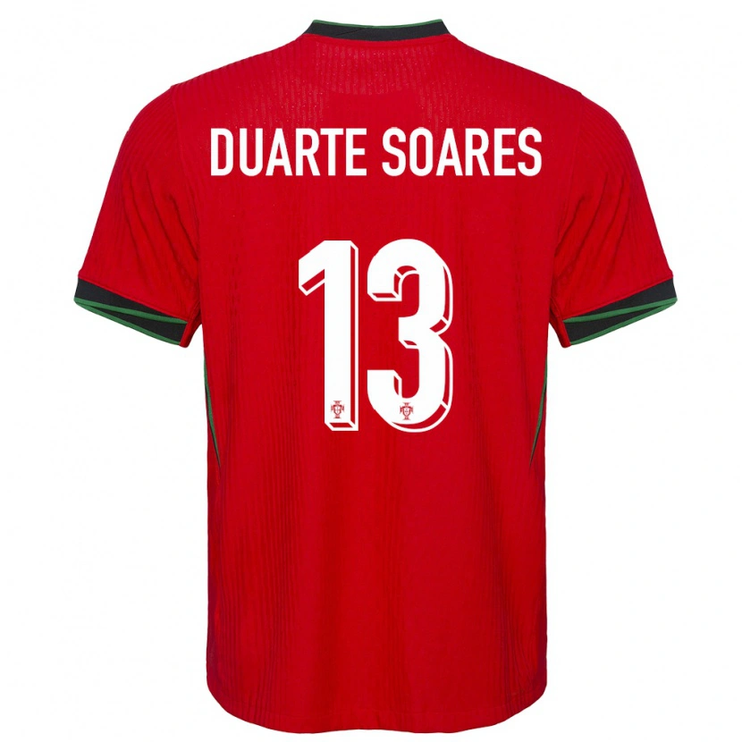 Danxen Kid Portugal Duarte Soares #13 Red Home Jersey 24-26 T-Shirt