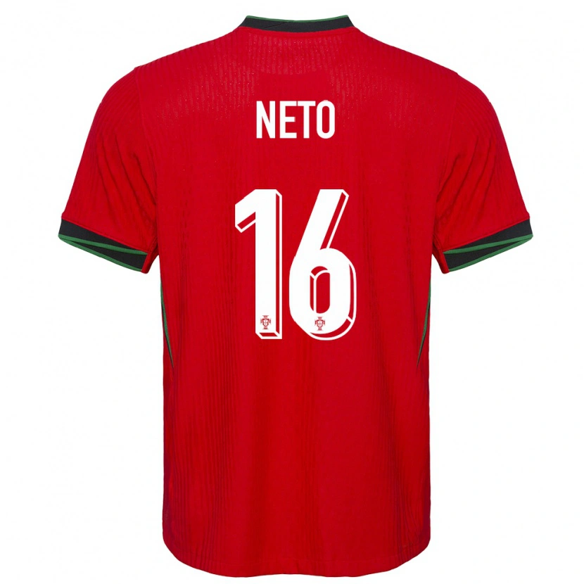 Danxen Kid Portugal Martim Neto #16 Red Home Jersey 24-26 T-Shirt