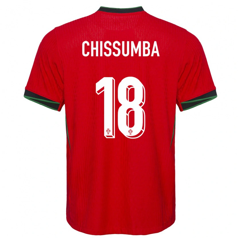 Danxen Kid Portugal Chissumba #18 Red Home Jersey 24-26 T-Shirt