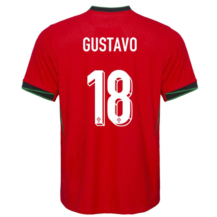 Danxen Kid Portugal Gustavo Ferreira #18 Red Home Jersey 24-26 T-Shirt