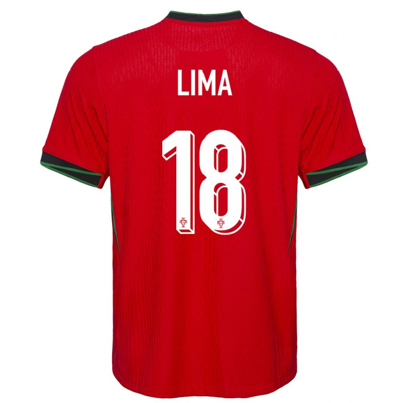 Danxen Kid Portugal Bernardo Lima #18 Red Home Jersey 24-26 T-Shirt