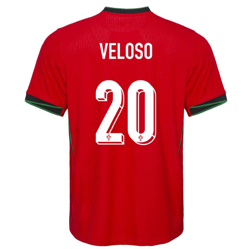 Danxen Kid Portugal João Veloso #20 Red Home Jersey 24-26 T-Shirt