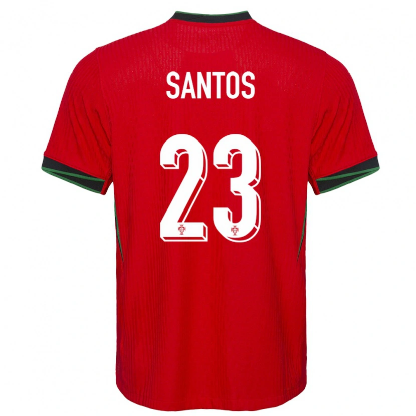 Danxen Kid Portugal Leandro Santos #23 Red Home Jersey 24-26 T-Shirt