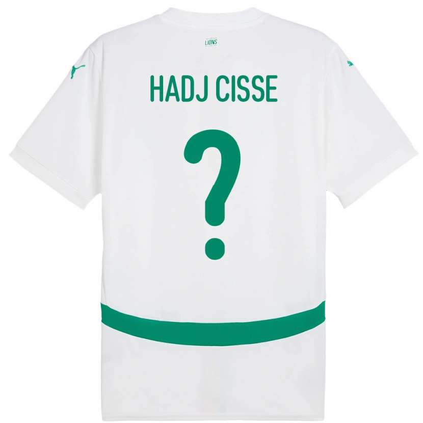 Danxen Kid Senegal El Hadj Cisse #0 White Home Jersey 24-26 T-Shirt