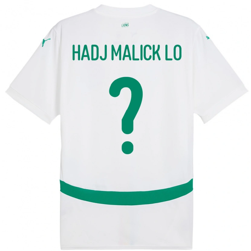 Danxen Kid Senegal El Hadj Malick Lo #0 White Home Jersey 24-26 T-Shirt