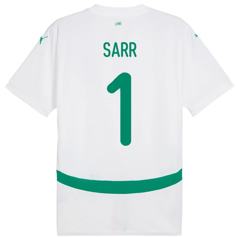 Danxen Kid Senegal Cheikh Sarr #1 White Home Jersey 24-26 T-Shirt