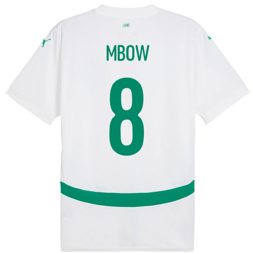 Danxen Kid Senegal Mamadou Mbow #8 White Home Jersey 24-26 T-Shirt