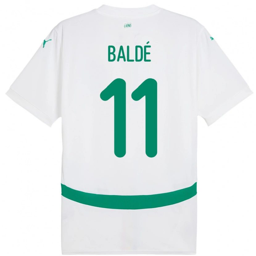 Danxen Kid Senegal Haby Balde #11 White Home Jersey 24-26 T-Shirt