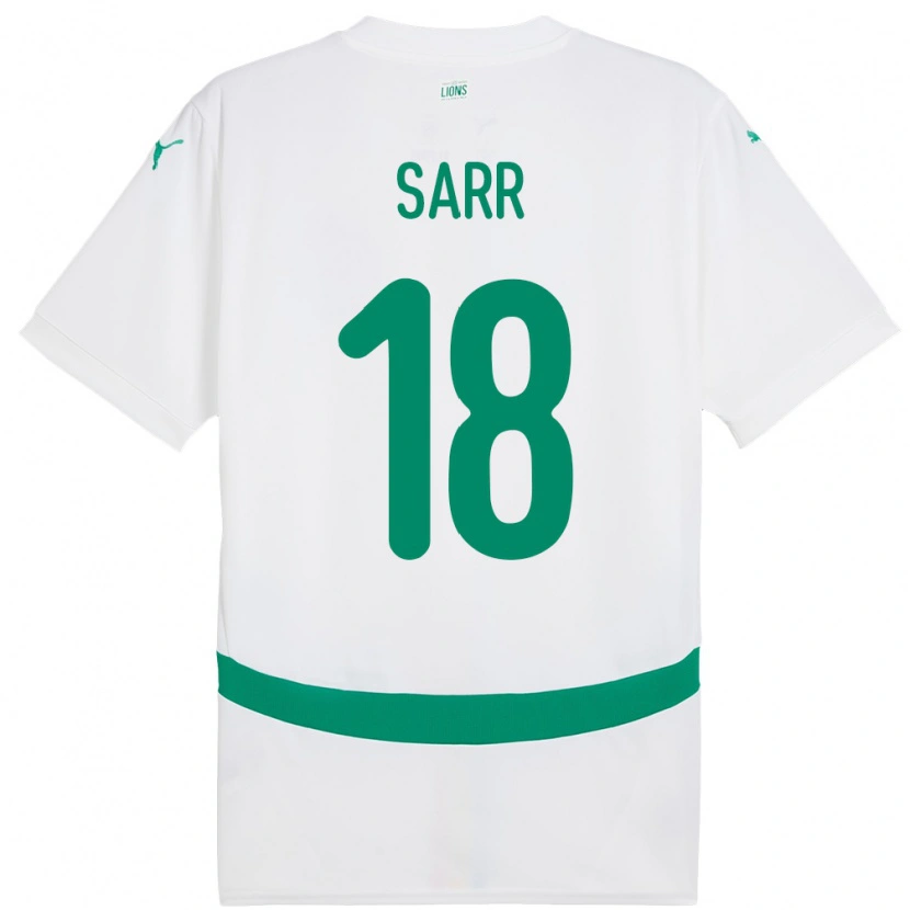 Danxen Kid Senegal Ismaila Sarr #18 White Home Jersey 24-26 T-Shirt