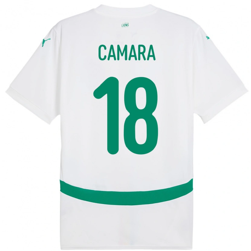 Danxen Kid Senegal Meta Camara #18 White Home Jersey 24-26 T-Shirt