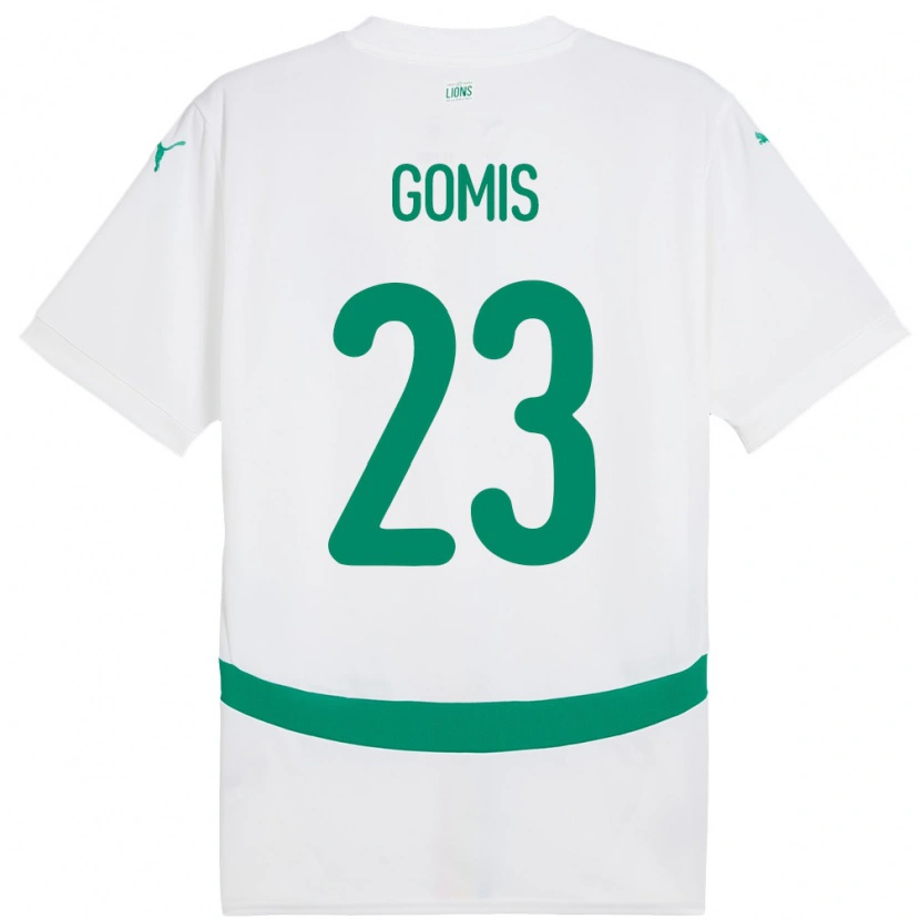 Danxen Kid Senegal Alfred Gomis #23 White Home Jersey 24-26 T-Shirt