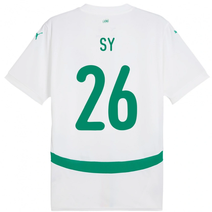 Danxen Kid Senegal Astou Sy #26 White Home Jersey 24-26 T-Shirt