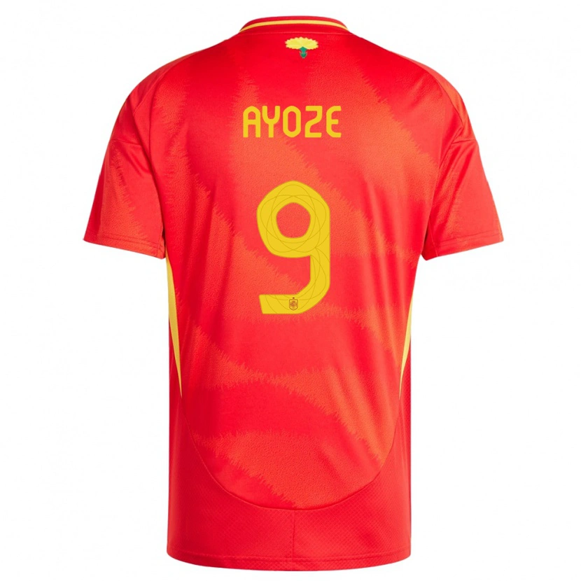 Danxen Kid Spain Ayoze Pérez #9 Red Home Jersey 24-26 T-Shirt