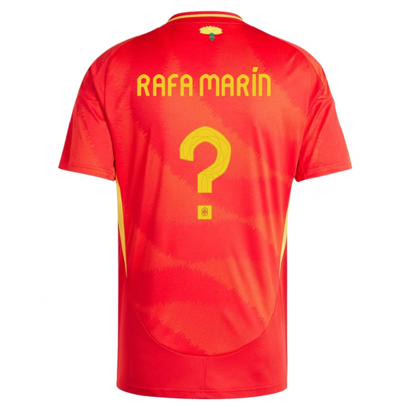 Danxen Kid Spain Rafa Marín #0 Red Home Jersey 24-26 T-Shirt