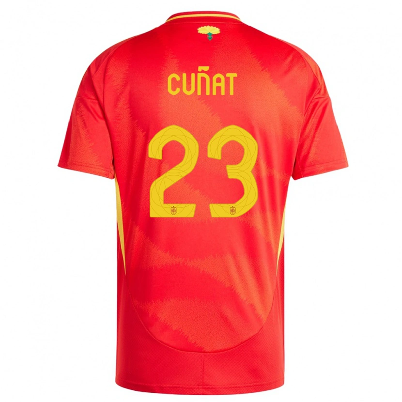 Danxen Kid Spain Pablo Cuñat #23 Red Home Jersey 24-26 T-Shirt